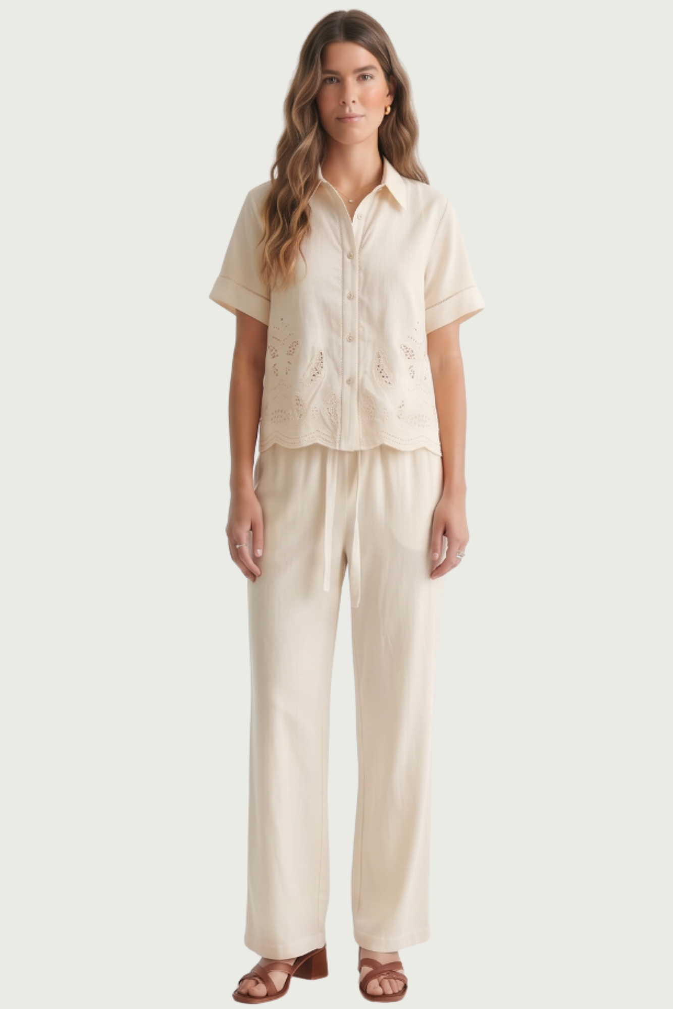 Marlene Top | Natural Creme