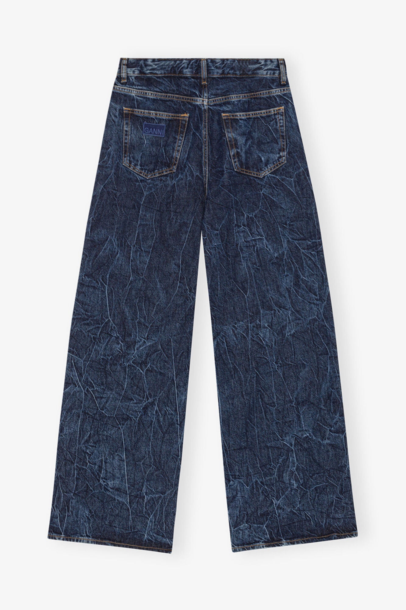 Marri Jeans in Dark Denim | Mid Blue Stone
