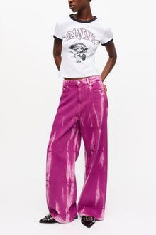 Marri Jeans in Purple Overdyed Denim | Boysenberry