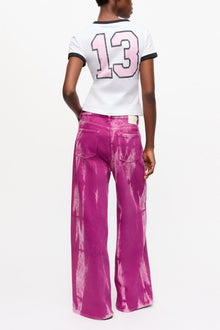 Marri Jeans in Purple Overdyed Denim | Boysenberry