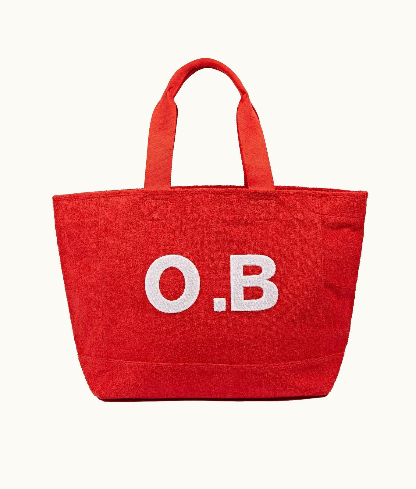 Mason Towelling Beach Bag & Removable Wet Bag | Summer Red