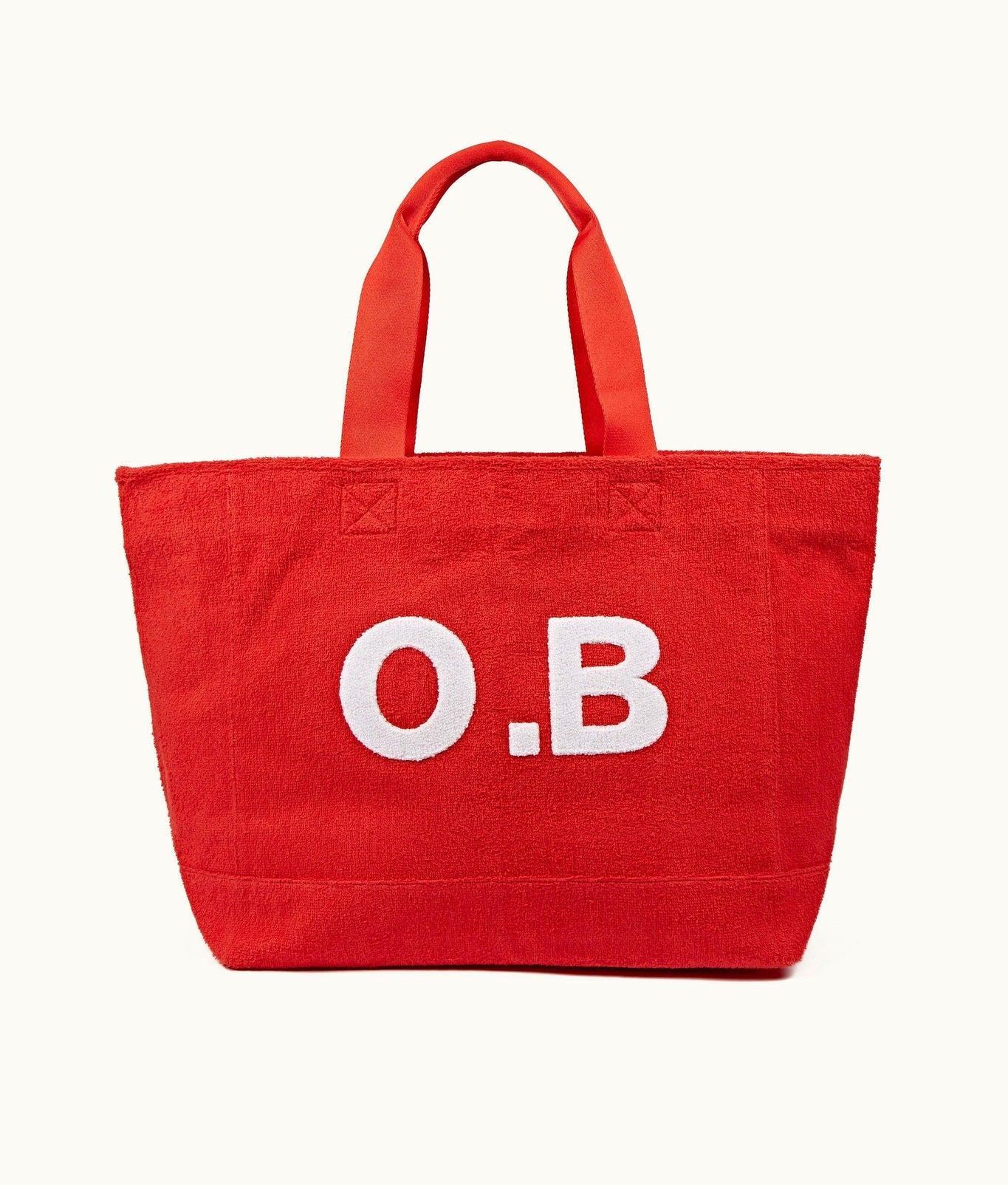 Mason Towelling Beach Bag & Removable Wet Bag | Summer Red