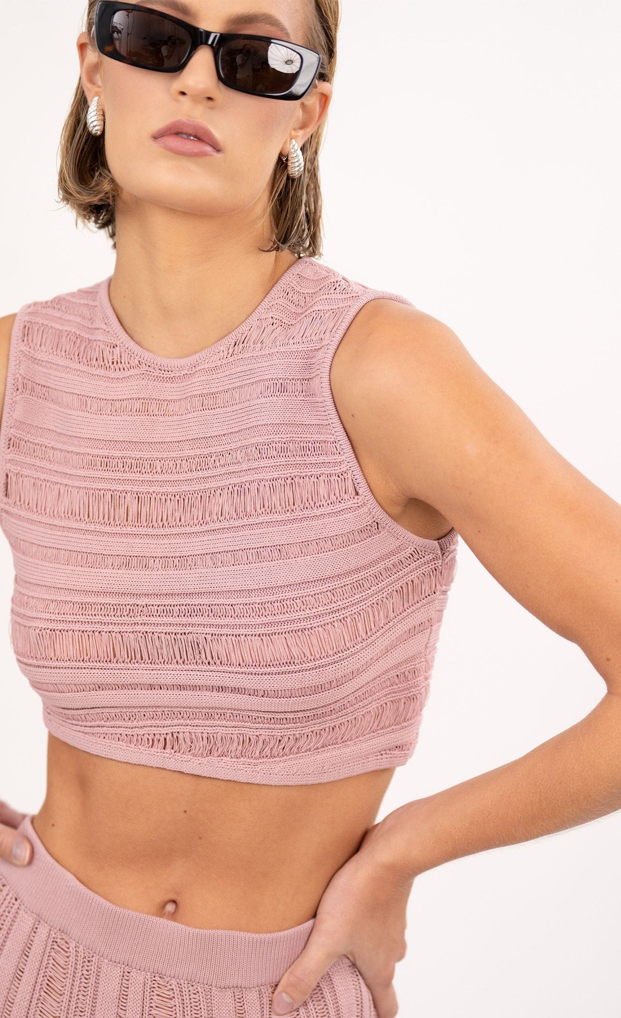 Jasmine Crop | Mauve