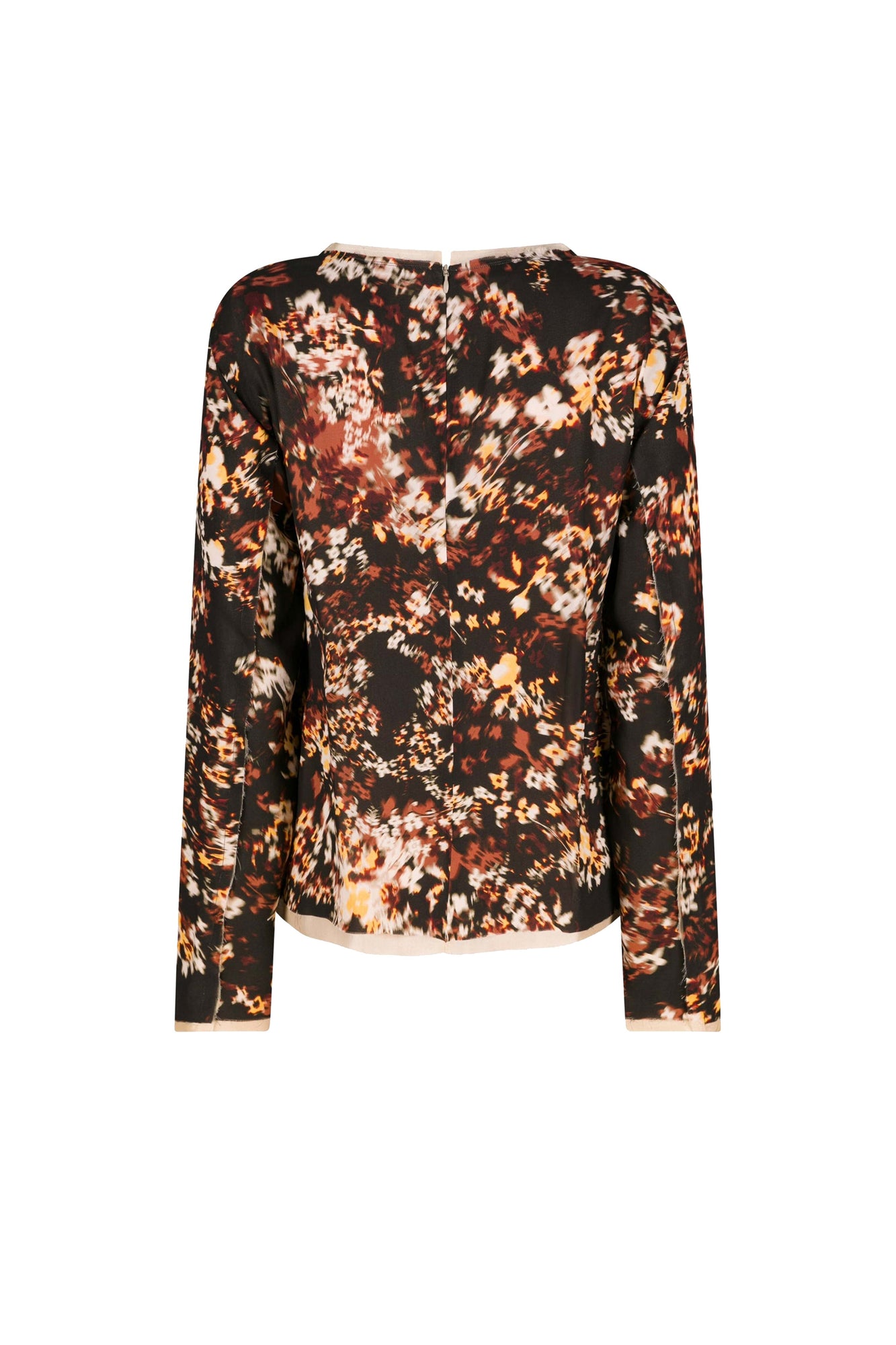 DRIES VAN NOTEN Floral Long Sleeve Top