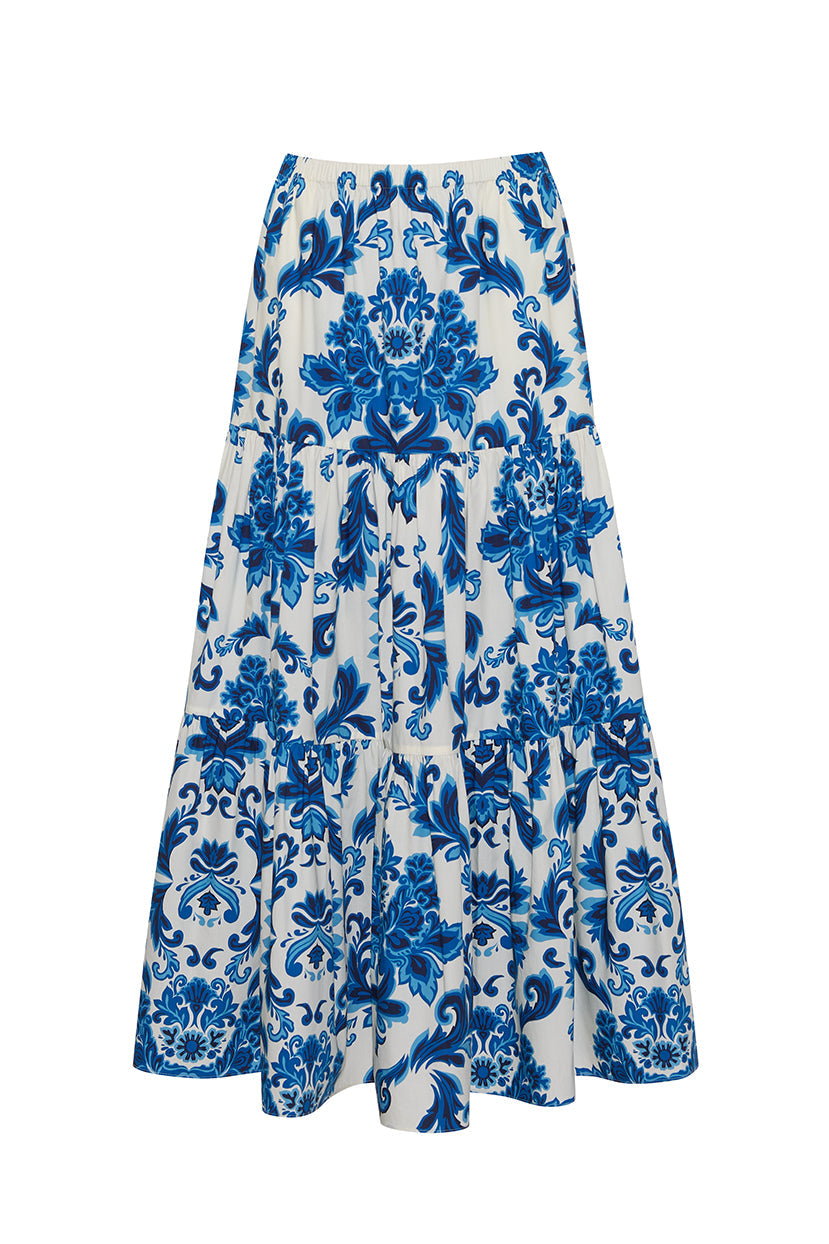 Melanie Skirt | Fiore Evening Blue