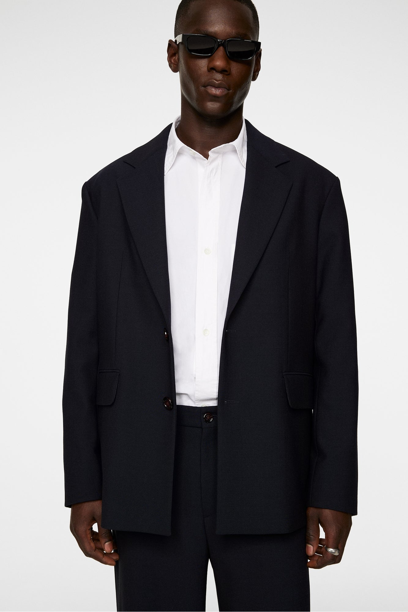 Men | Abel U Oversized Blazer | JL Navy