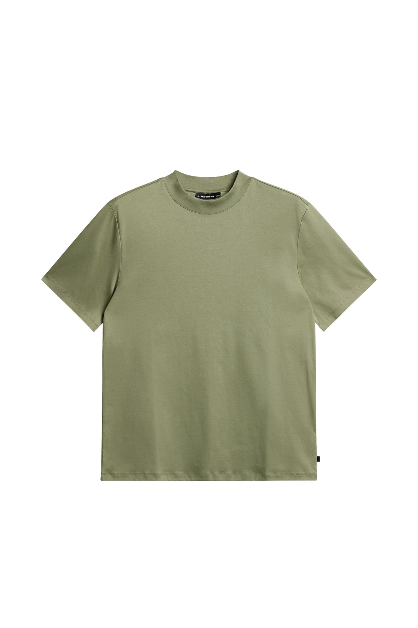 Men | Ace Mock Neck T-Shirt | Oil Green