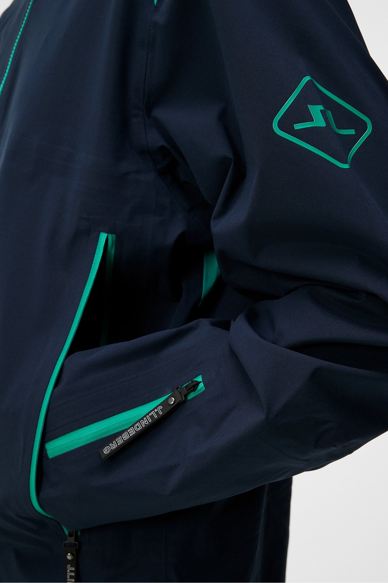 Men | Aerial Blocked Shell Jacket | JL Navy