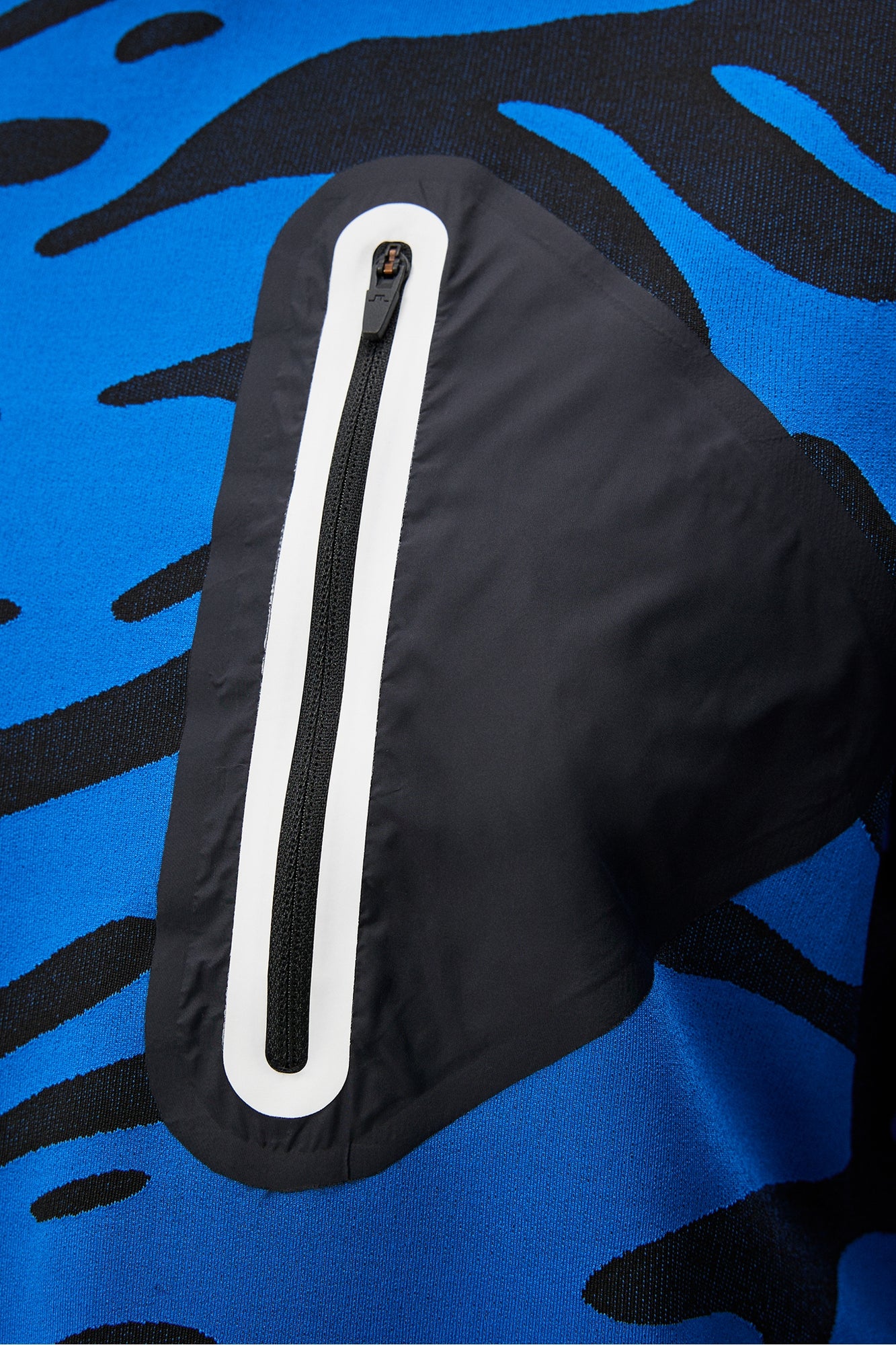 Men | Alonso Jacquard Creneck | Neptune Nautical Blue