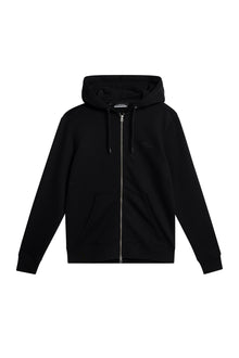 Men | Alpha Zip Hood | Black