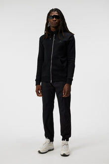 Men | Alpha Zip Hood | Black