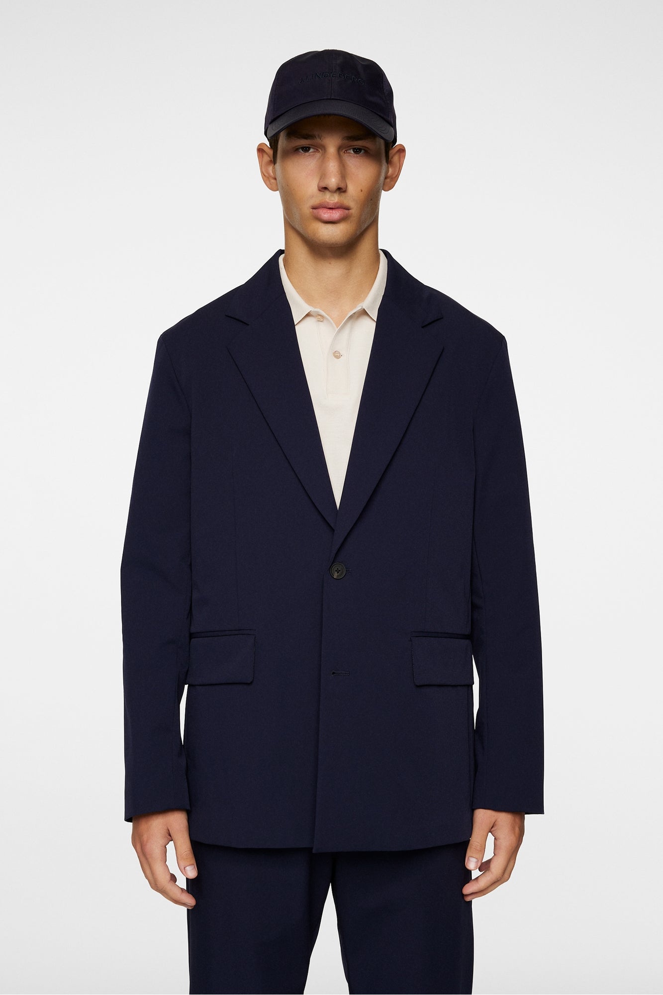 Men | Andre U Tech Bi Stretch Blazer | JL Navy