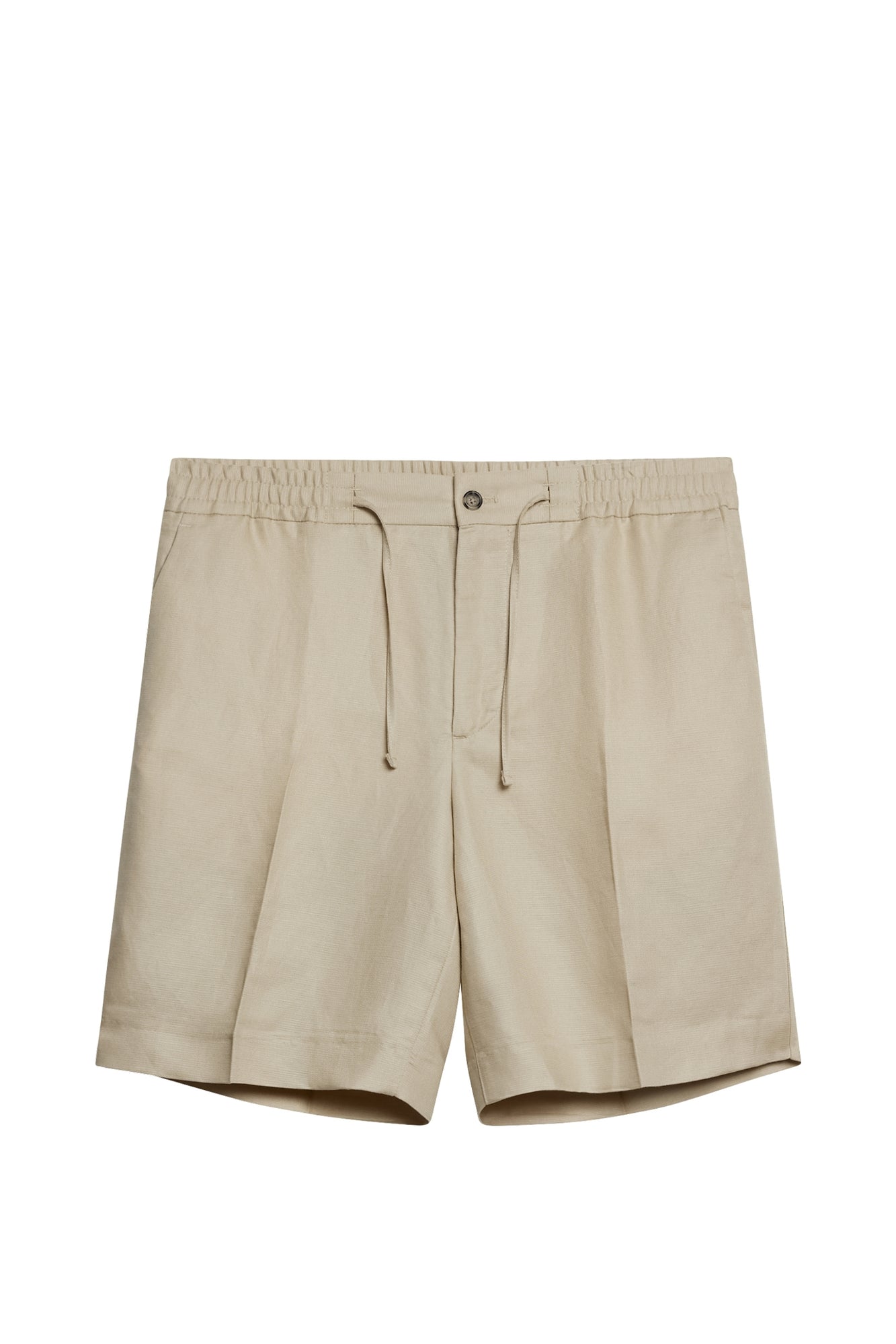 Men | Baron Tencel Linen Shorts | Safari Beige