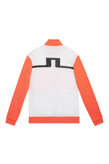 Men | Bennett Mid Layer | Hot Coral