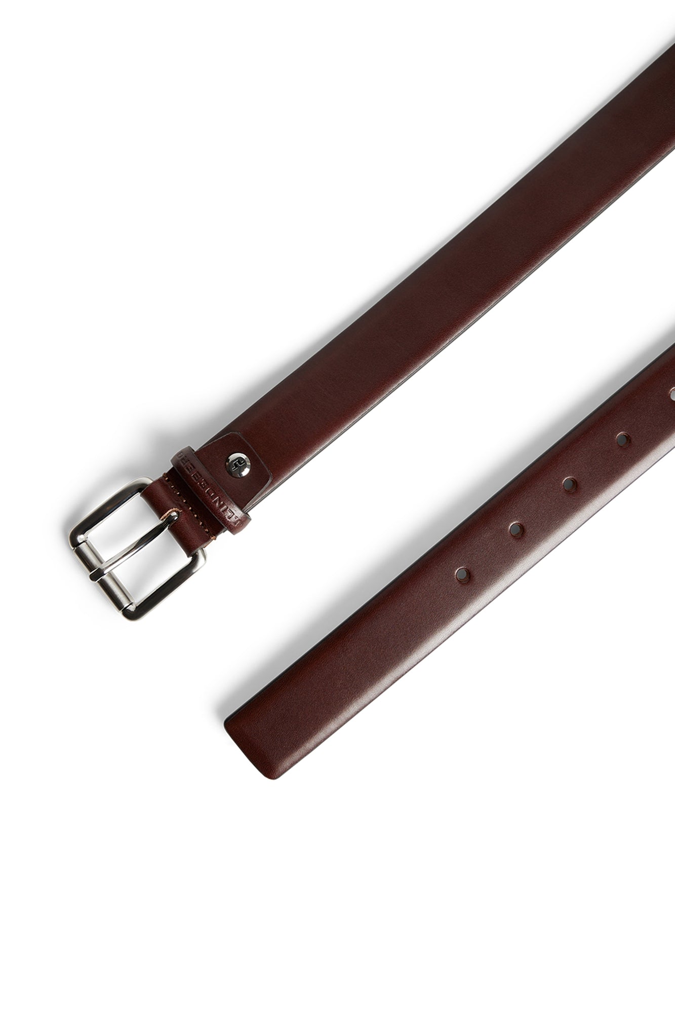Men | Bill Leather Belt | Bitter Chocolate