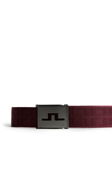Men | BO Jacquard Belt | Bias Bridge Cabernet