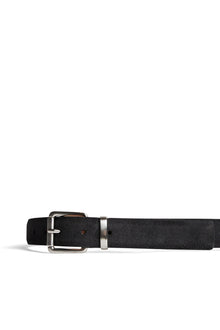 Men | Bobby Suede Belt | Black (V1)
