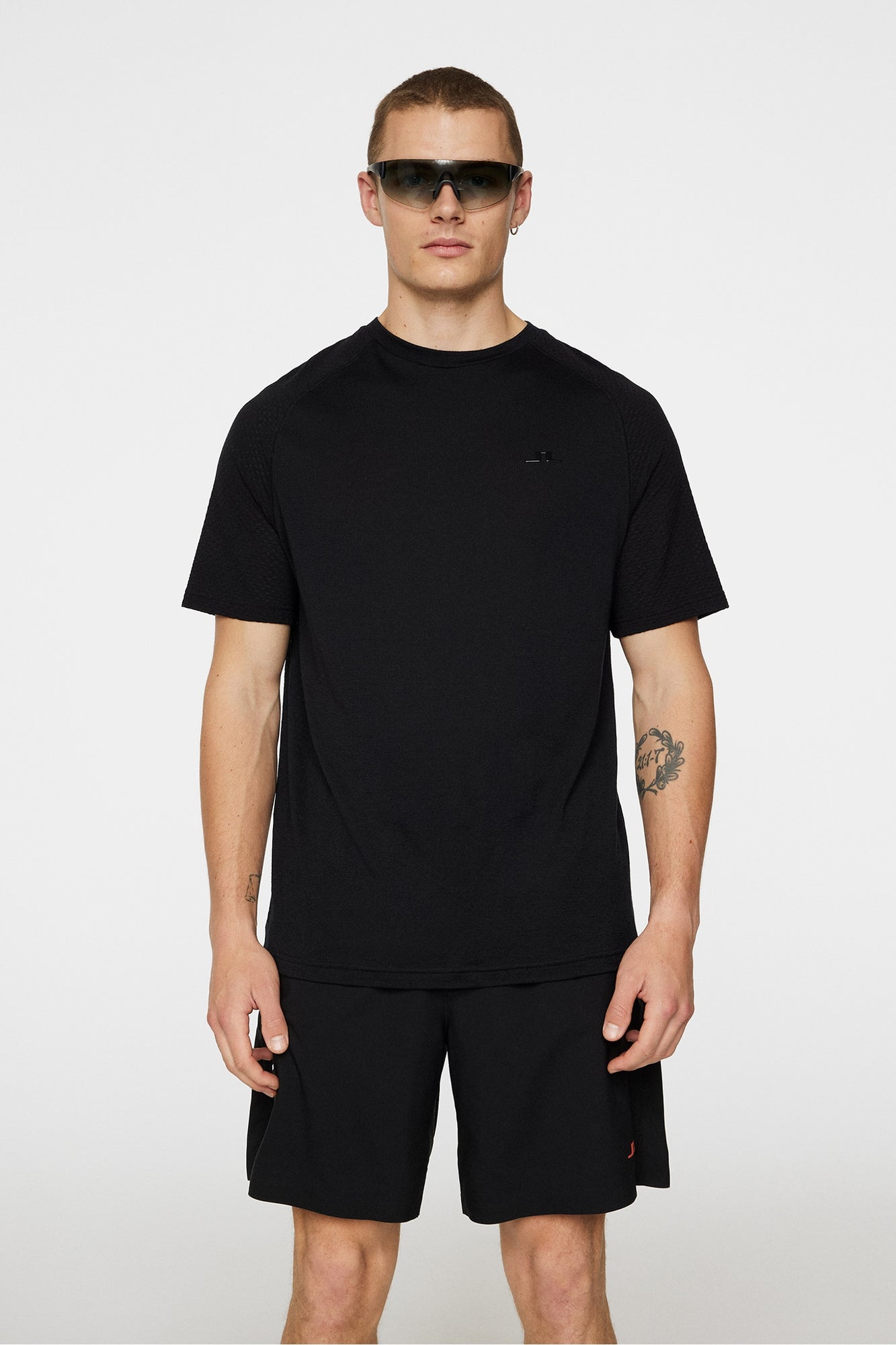 Men | Brent Wool T-Shirt | Black