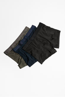 Men | Bridge Lyocell Boxer | Multicolour Black