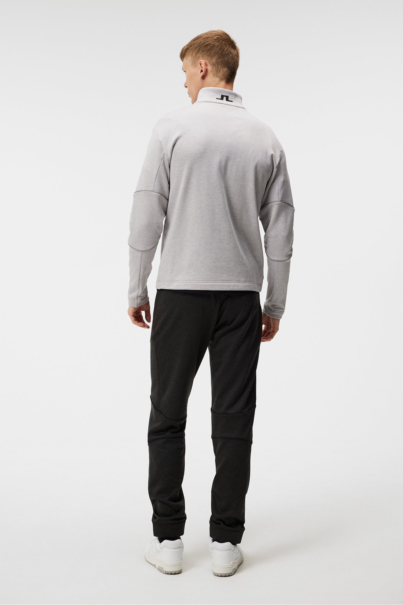 Men | Brush Full Zip Midlayer | Grey Melange