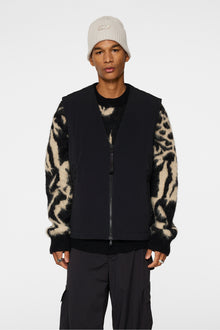 Men | Cain Padded Vest | Black