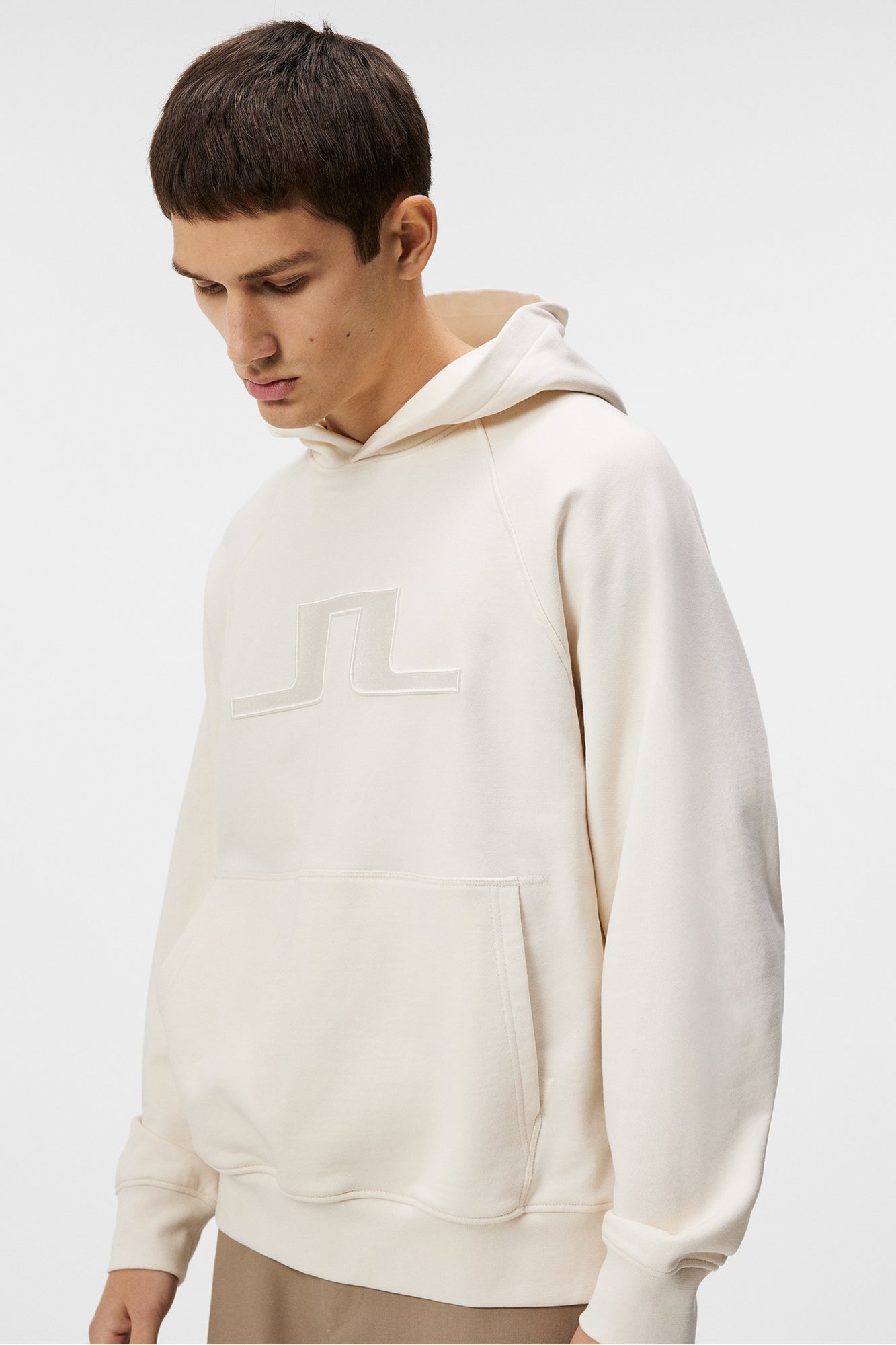Men | Callan Bridge Hoodie | Cloud White