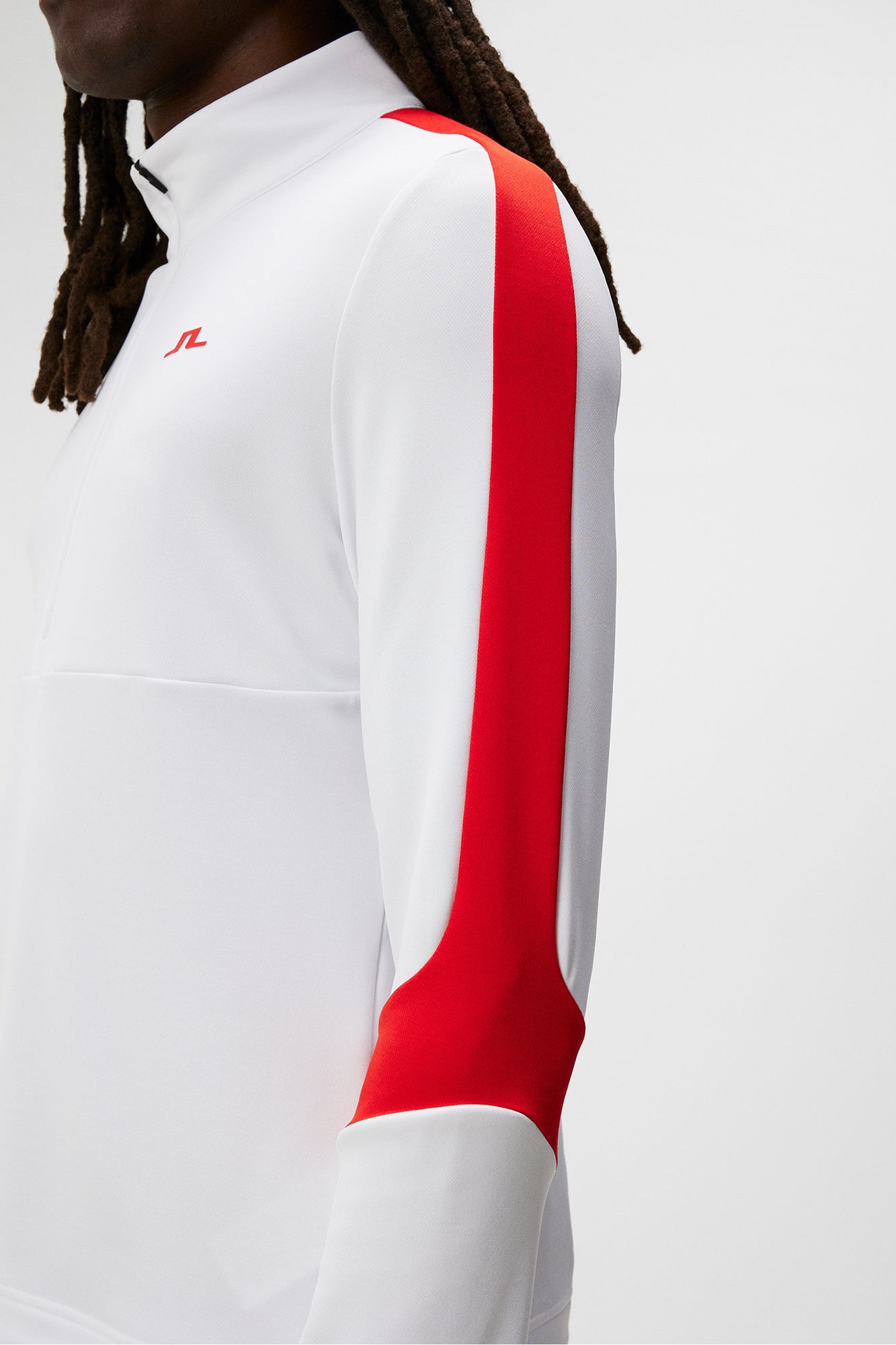 Men | Carl Mid Layer | Fiery Red