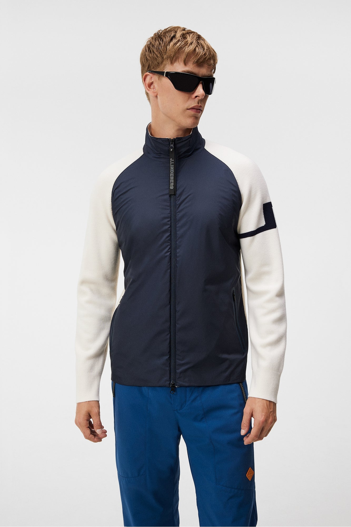 Men | Cascade Hybrid Jacket | JL Navy