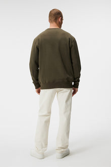 Men | Chip Creneck Sweatshirt | Forest Green