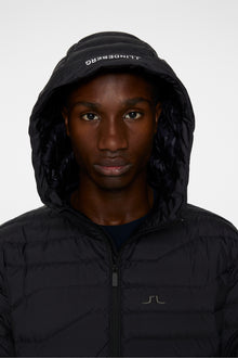 Men | Cliff Light Down Hood | Black