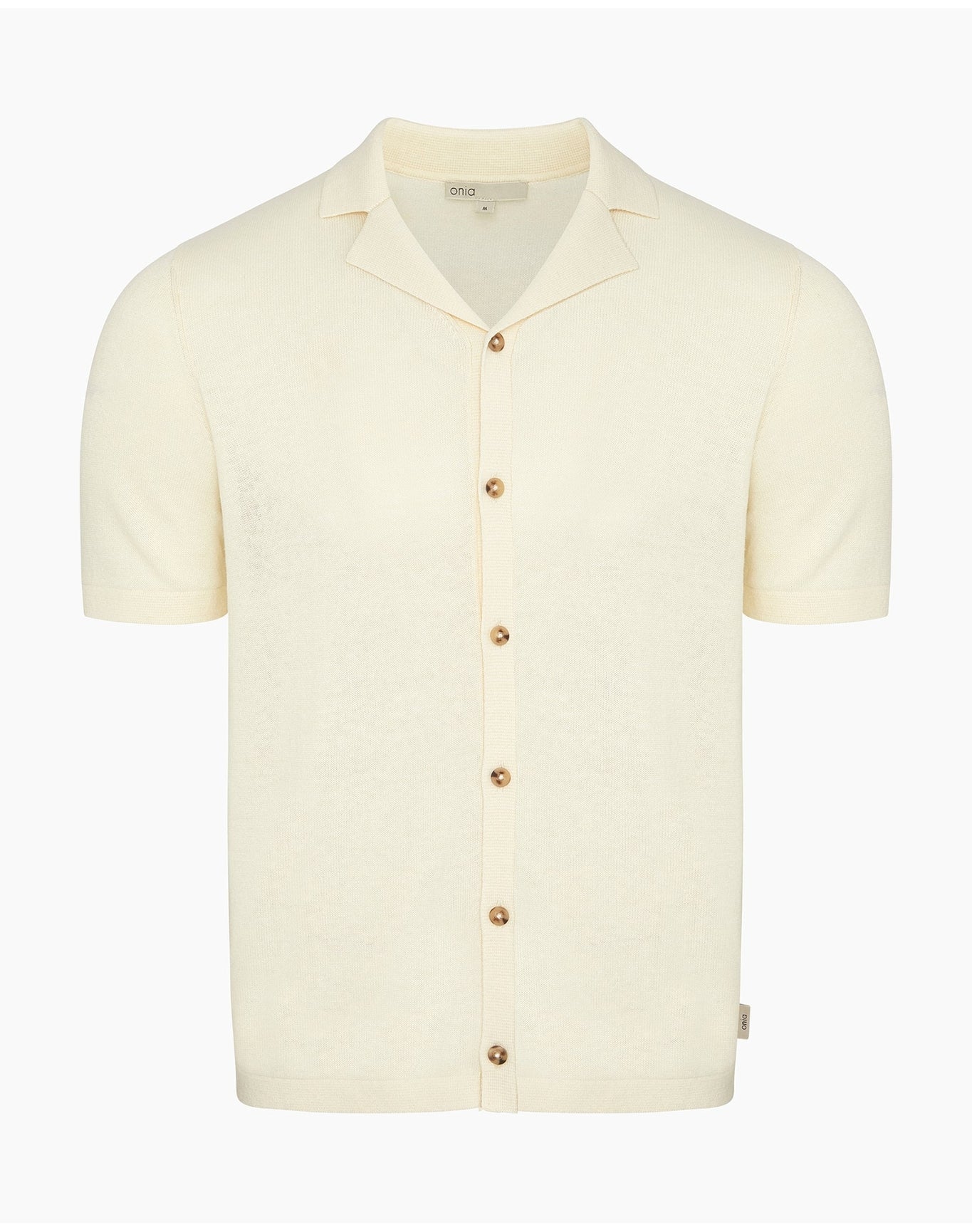 Men | Cotton Linen Camp Sweater | Egret