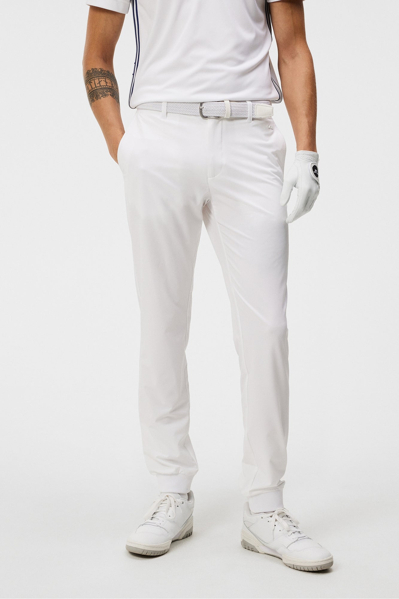 Men | Cuff Jogger Pant | White