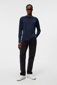 Men | Diamond Long Sleeve Tee | JL Navy