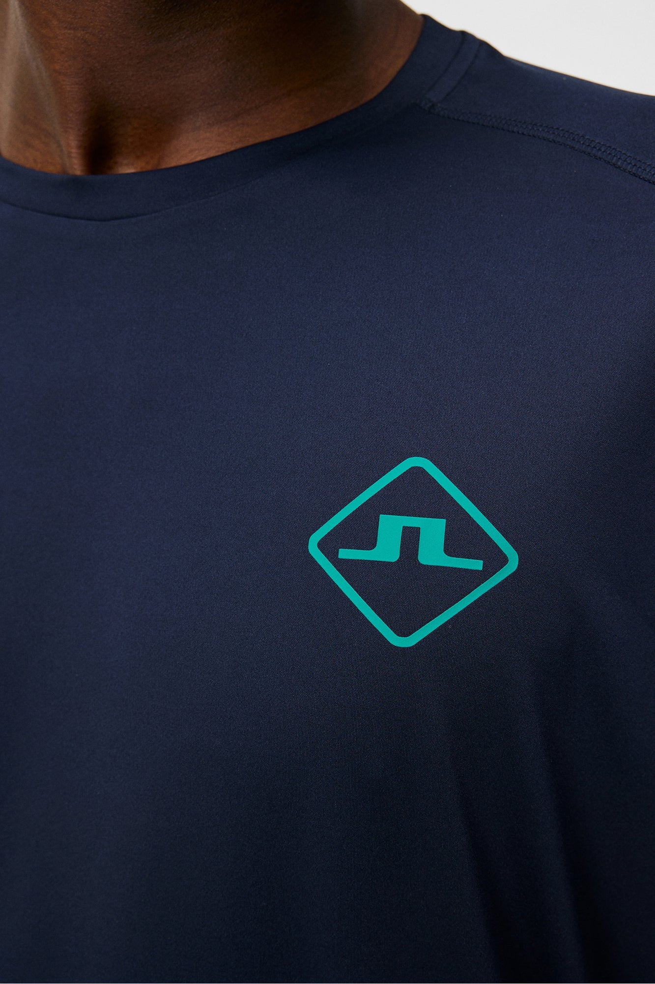 Men | Diamond Long Sleeve Tee | JL Navy