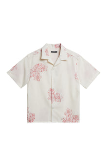 Men | Donso Fil Coupe Floral Shirt | Cloud White