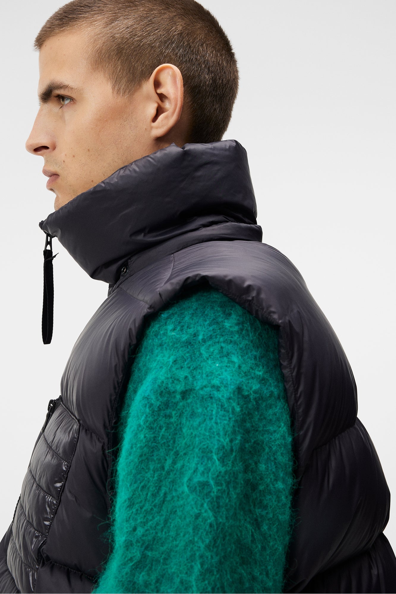 Men | Duke Down Vest | Black