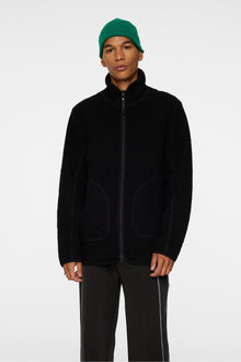 Men | Dustin Wool Fleece Jacket | Black