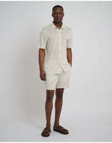 Men | Dylan Linen Shirt | Stone