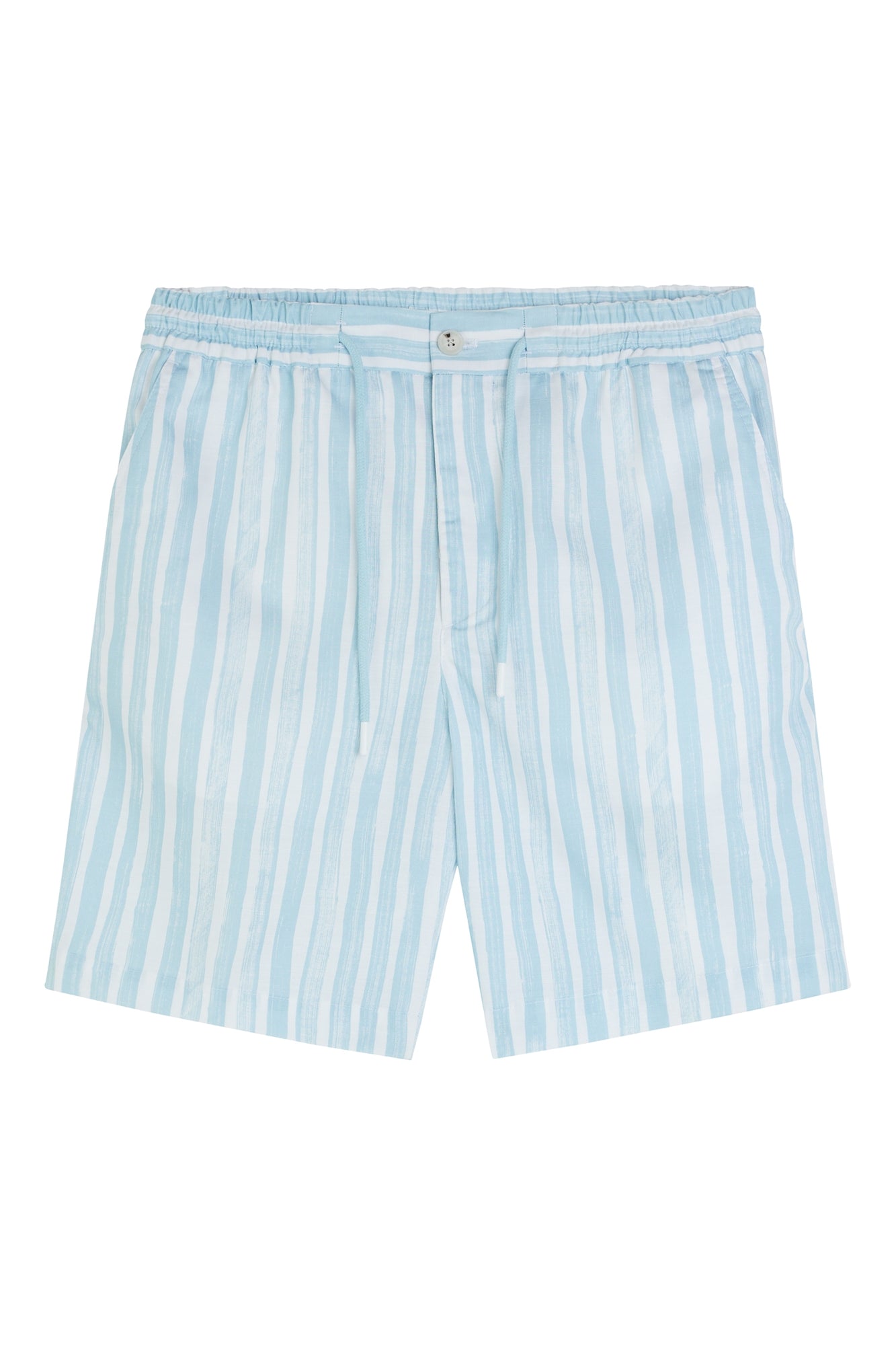 Men | Earl Painted Stripe Shorts | Drea | Dream Blue