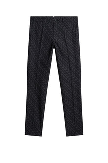 Men | Ellott Print Pant | Bias Bridge Black