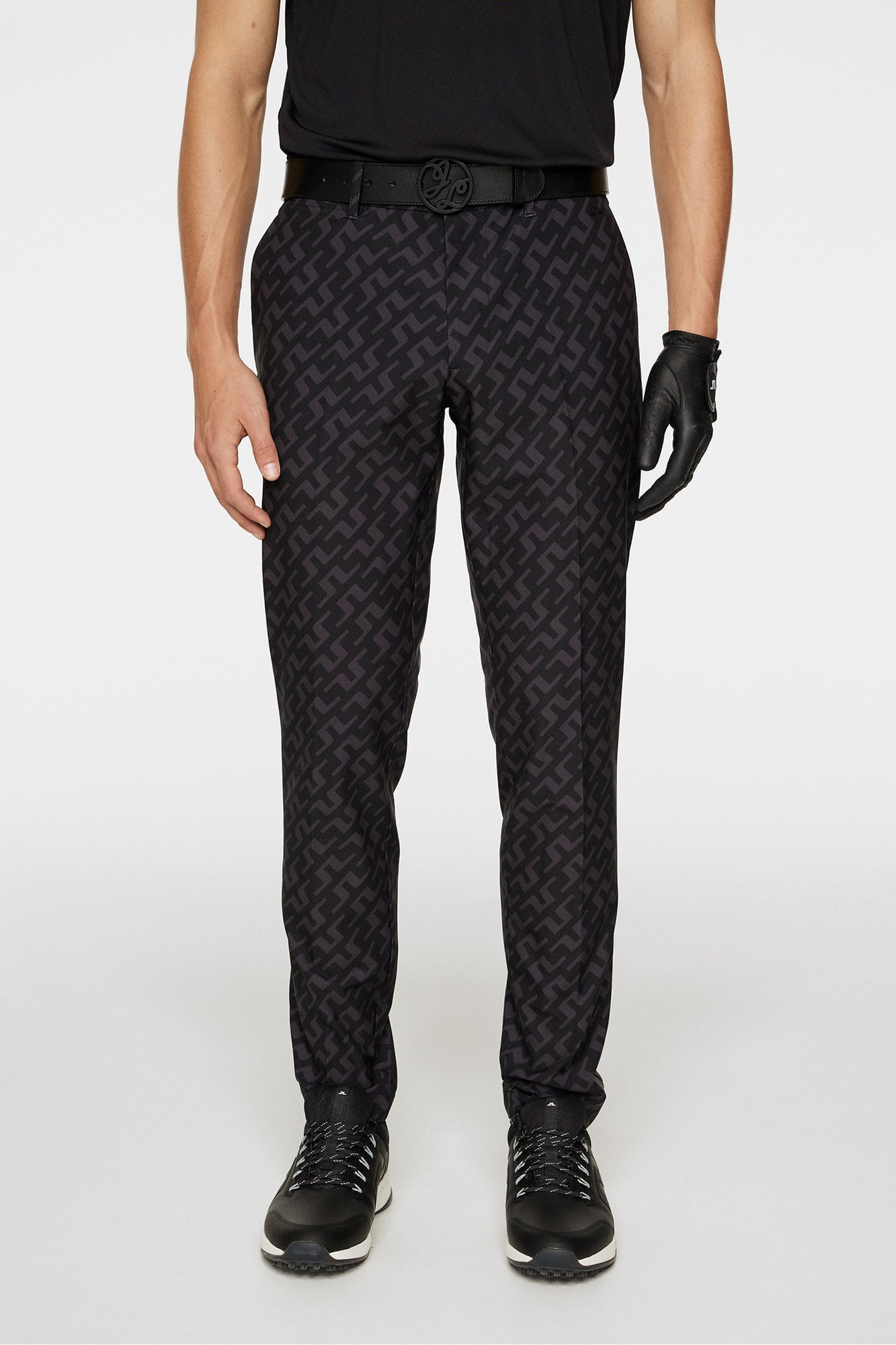 Men | Ellott Print Pant | Bias Bridge Black
