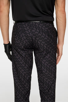 Men | Ellott Print Pant | Bias Bridge Black