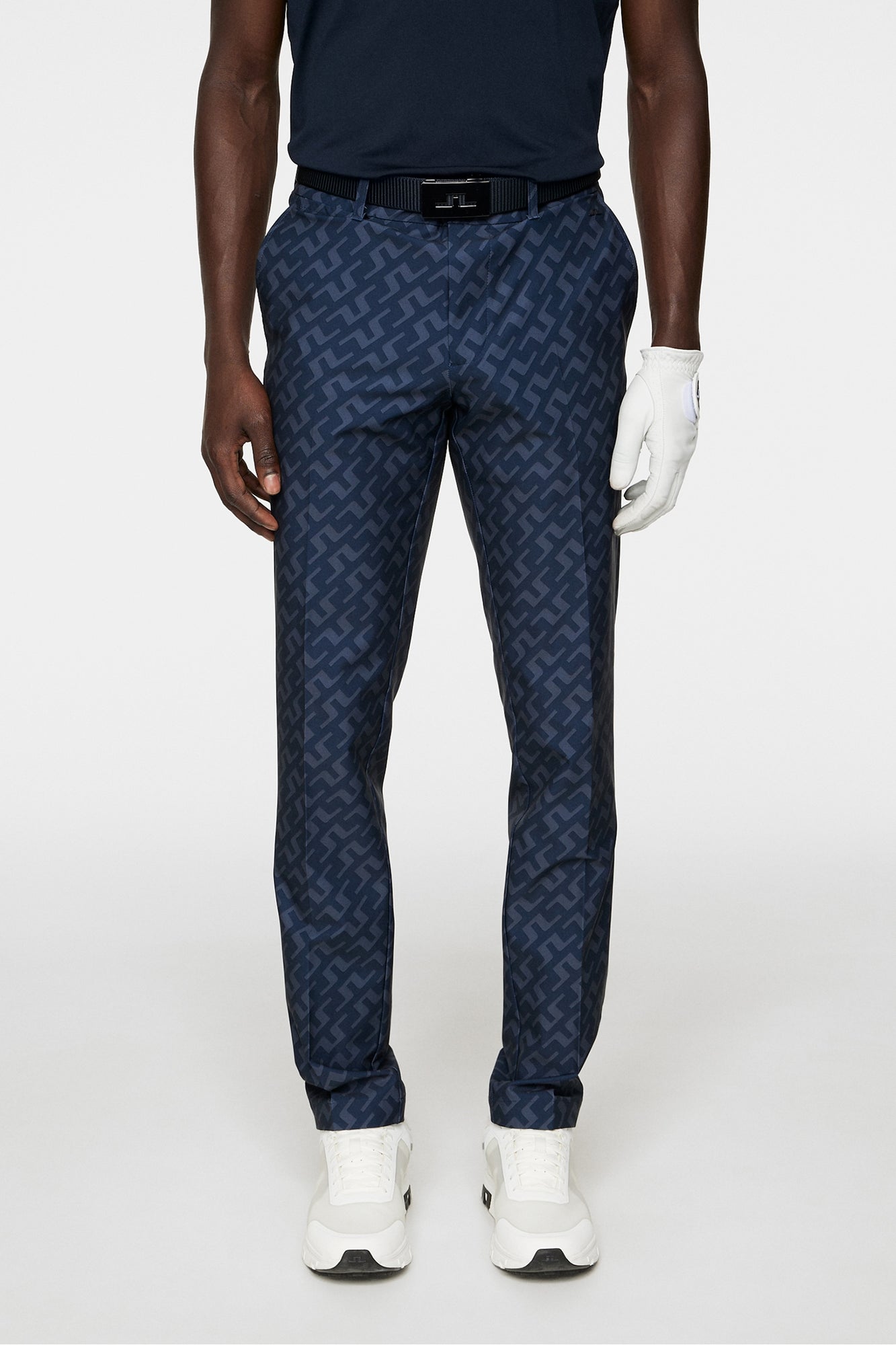 Men | Ellott Print Pant | Bias Bridge Navy