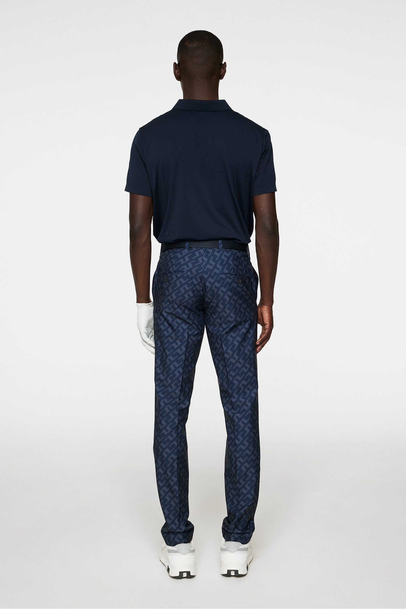 Men | Ellott Print Pant | Bias Bridge Navy