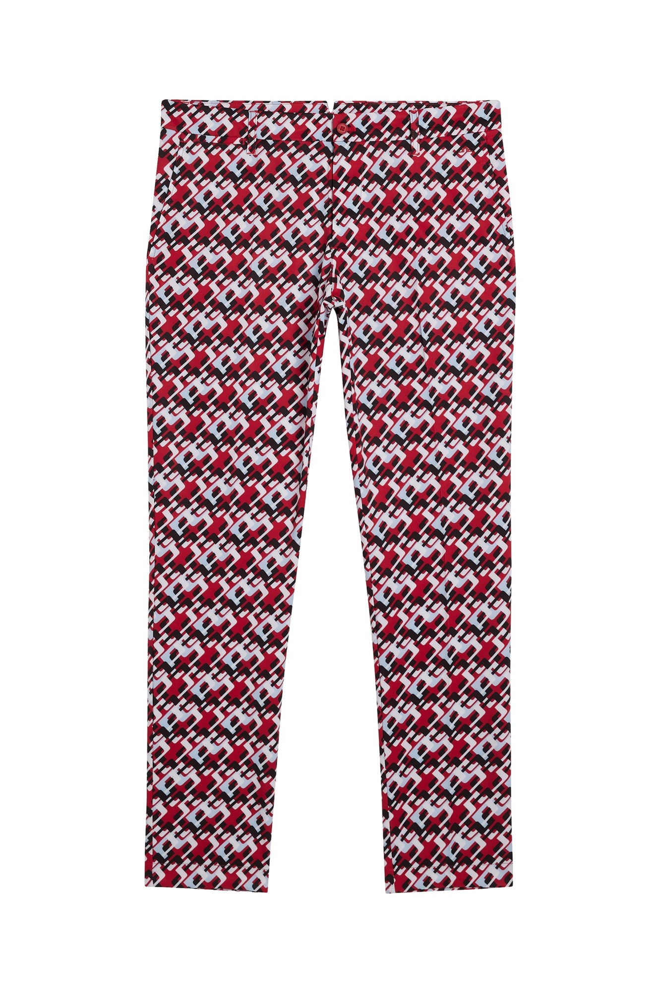 Men | Ellott Print Pant | Micro Bridge Cherry