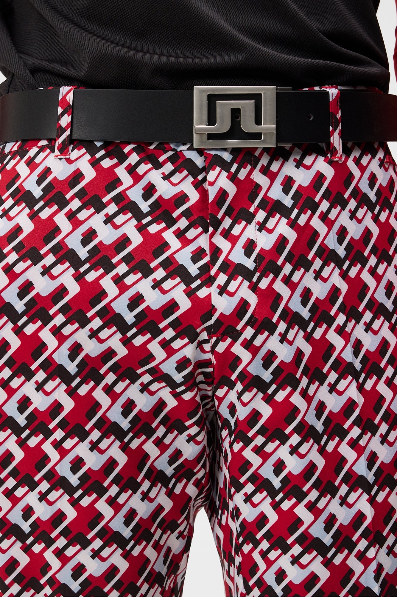 Men | Ellott Print Pant | Micro Bridge Cherry
