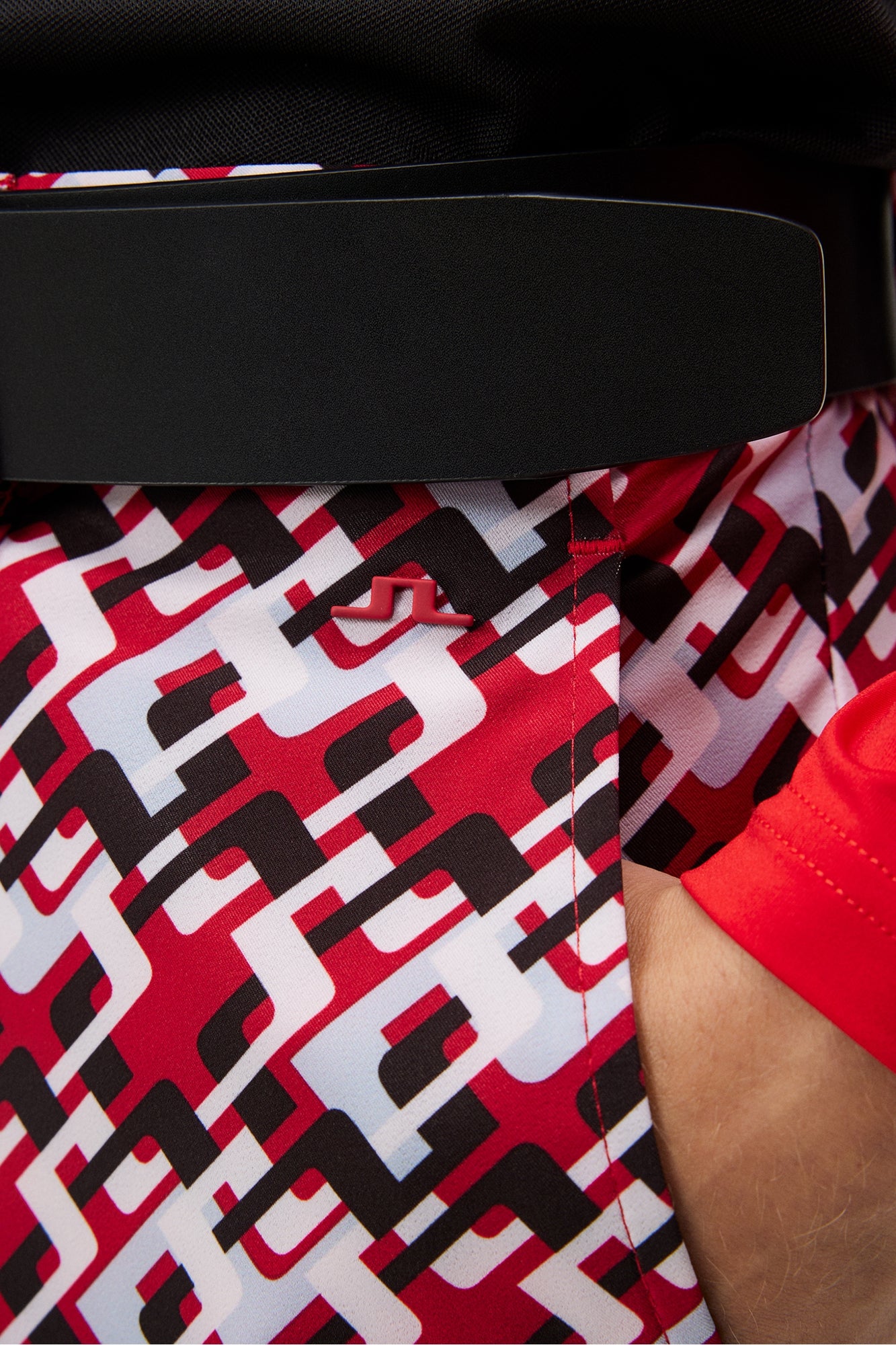 Men | Ellott Print Pant | Micro Bridge Cherry