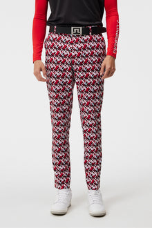 Men | Ellott Print Pant | Micro Bridge Cherry