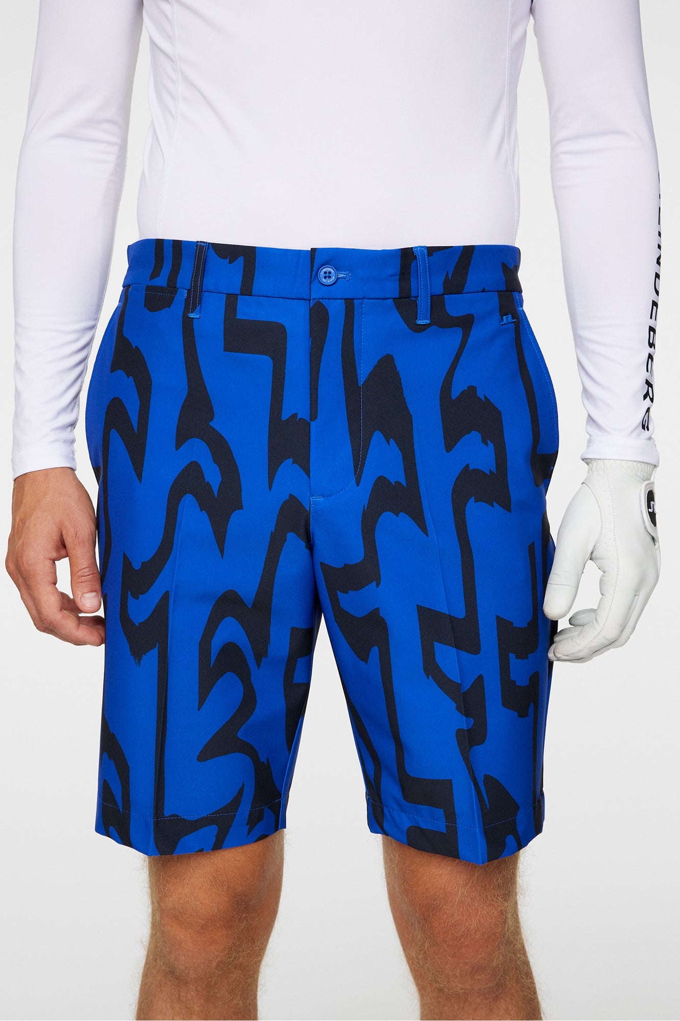 Men | Eloy Print Shorts | Glitch Bridge Blue
