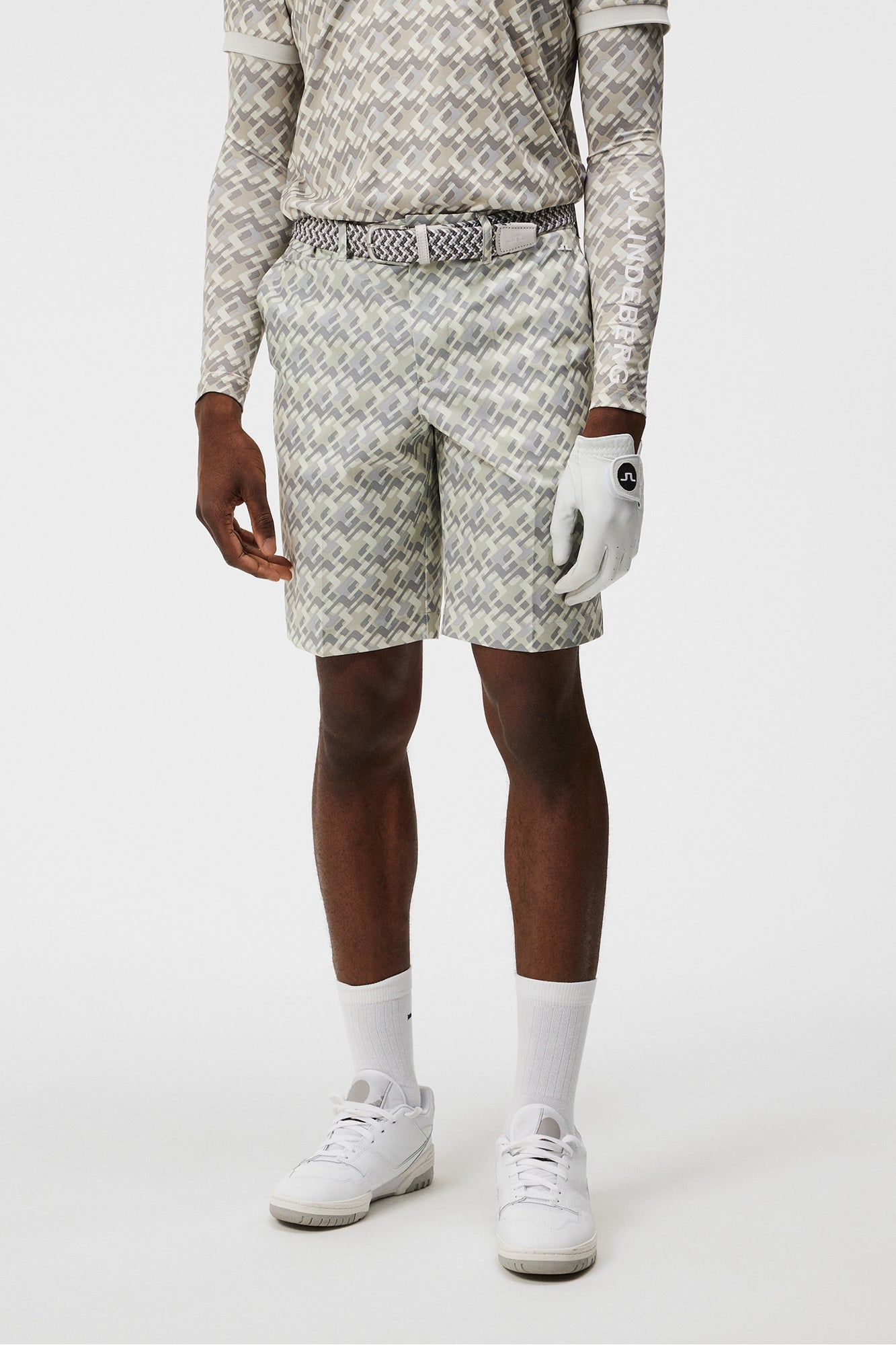 Men | Eloy Print Shorts | JL Micro Bridge Grey